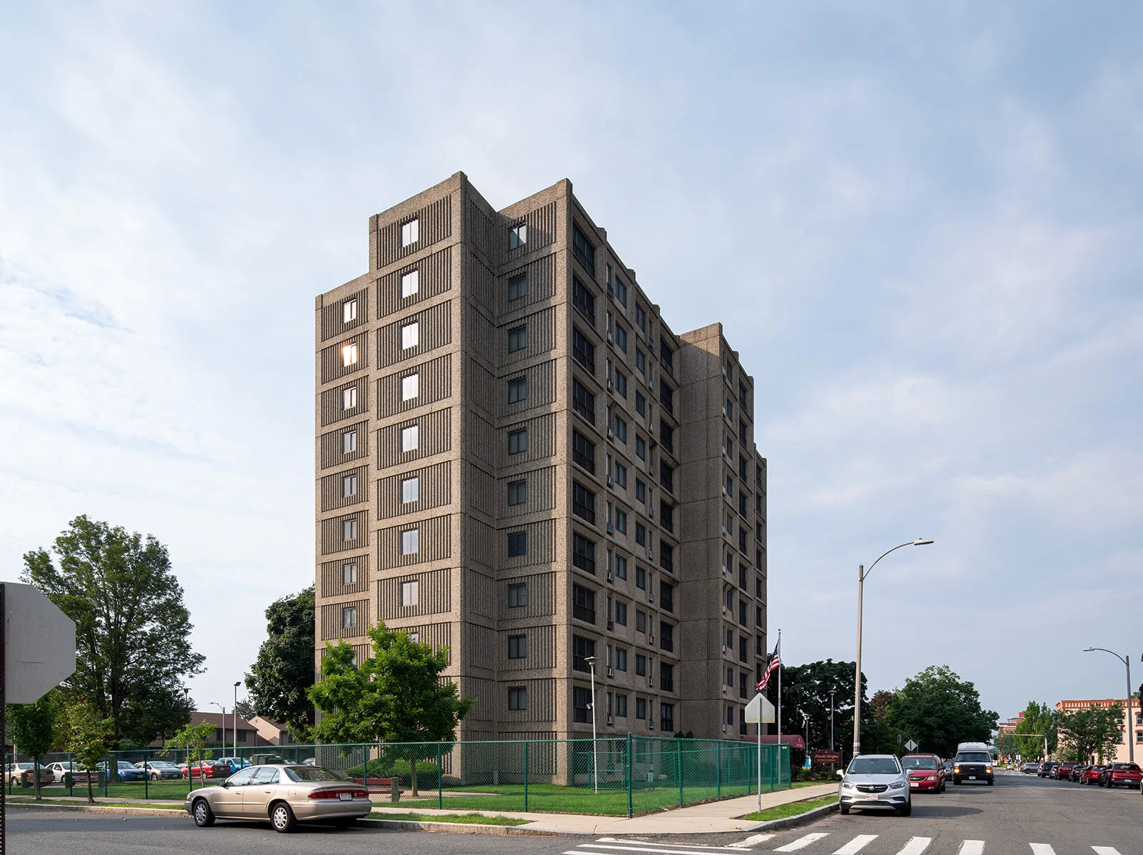 Pulaski Heights building exterior corner